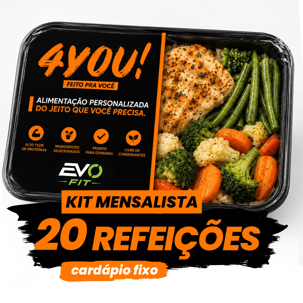 4you! Mensalista 20 marmitas